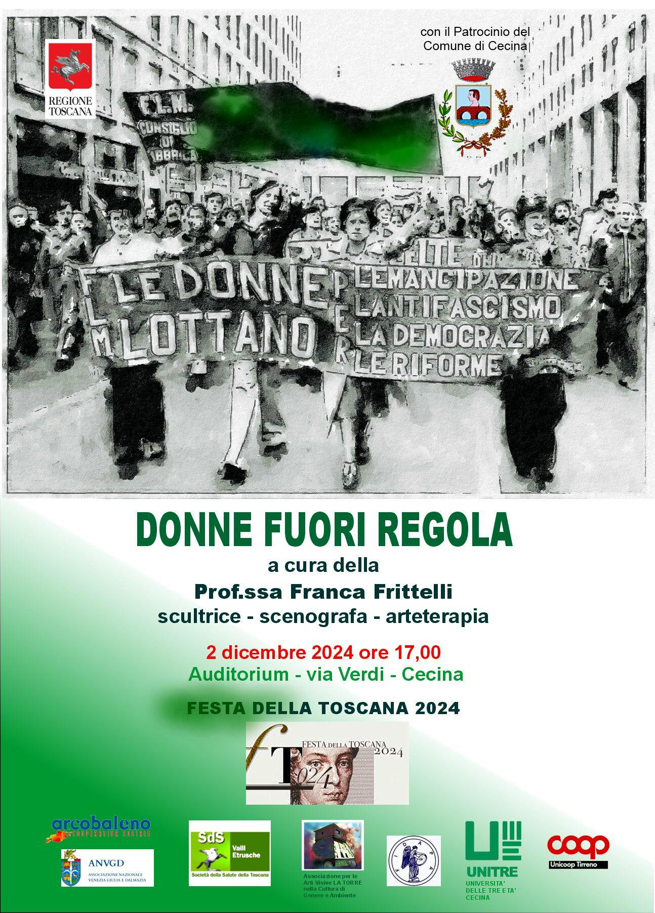 LOCANDINA DONNE FUORI REGOLA