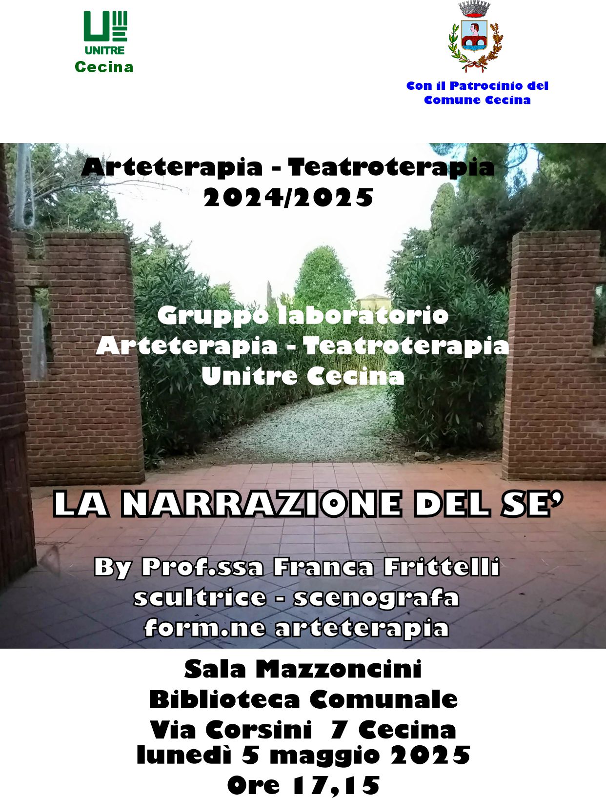locandina le narrazioni del sè